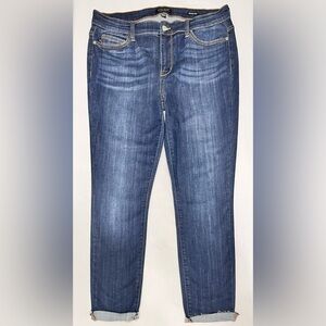 Judy Blue jeans 15 slim fit raw hem